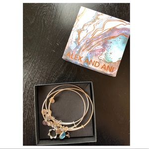 3-pack Alex and Ani bracelets